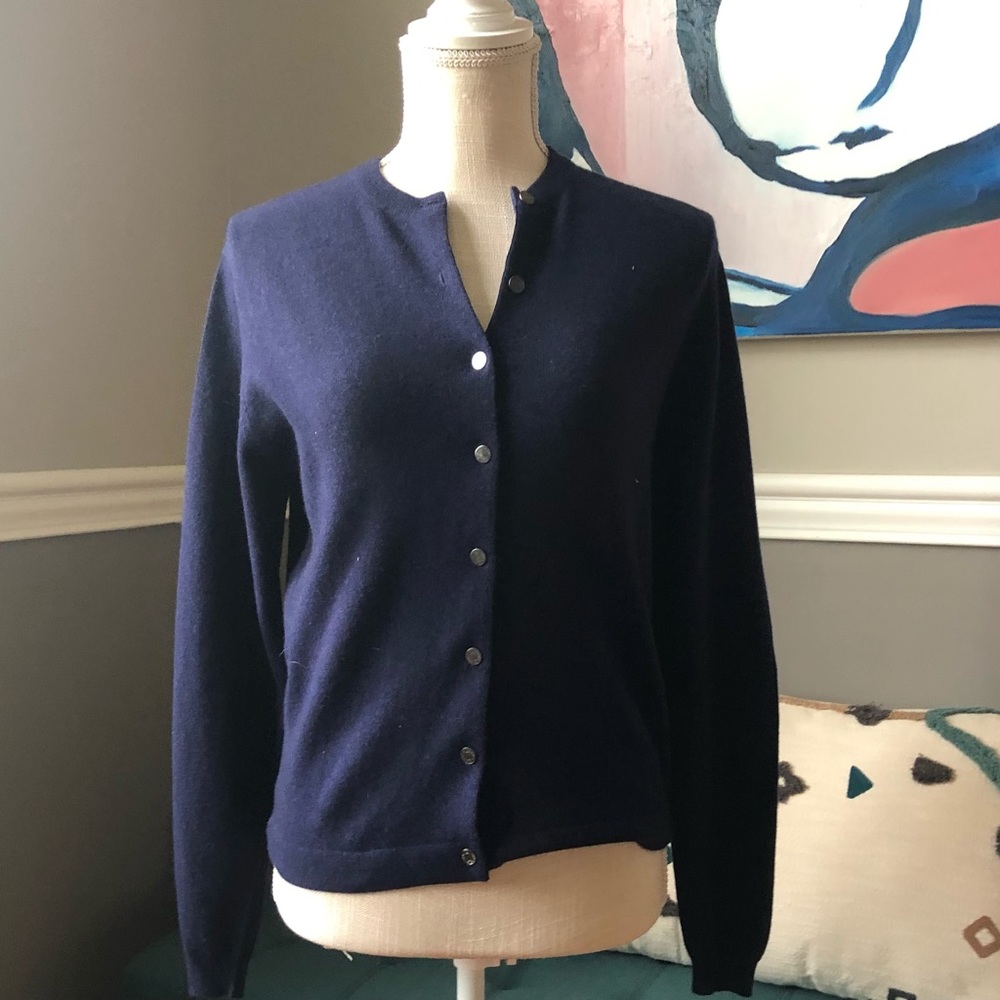 Hermes Navy Sweater
